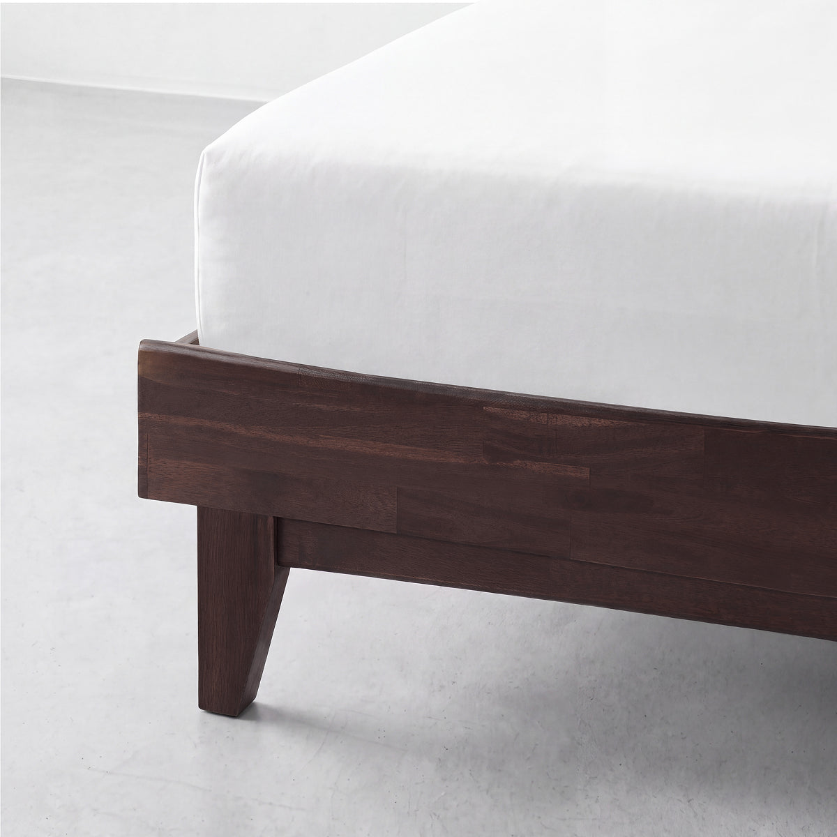 Aurora Solid Acacia Wood Bed Frame