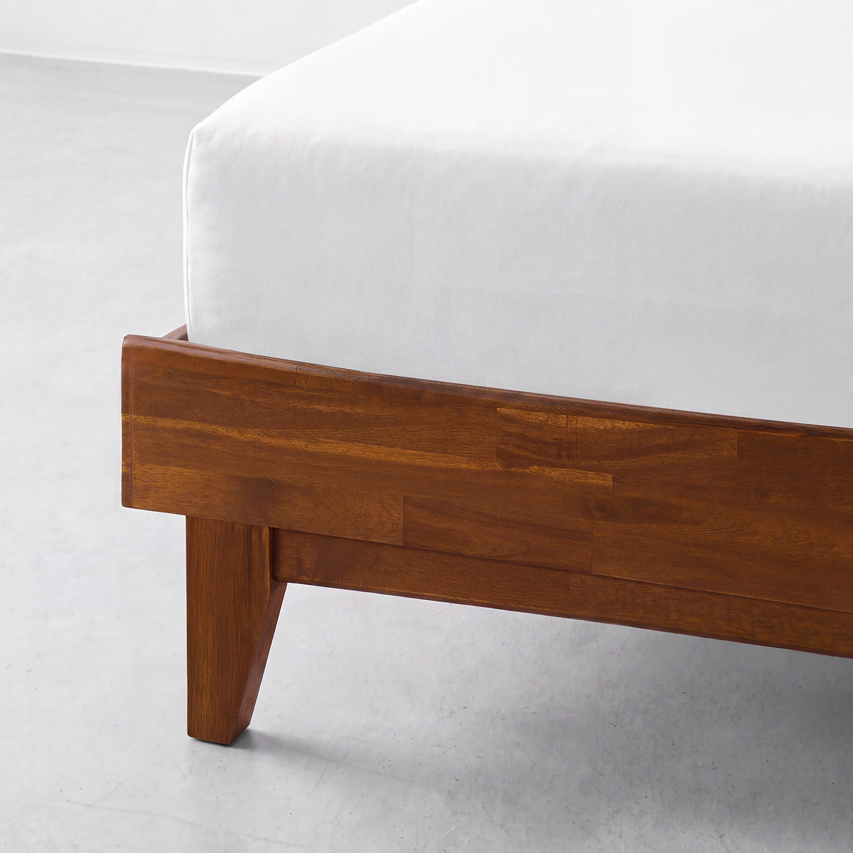 Aurora Solid Acacia Wood Bed Frame