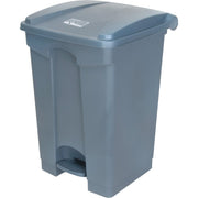 Step-On Garbage Can, Plastic, 12 US gal. Capacity