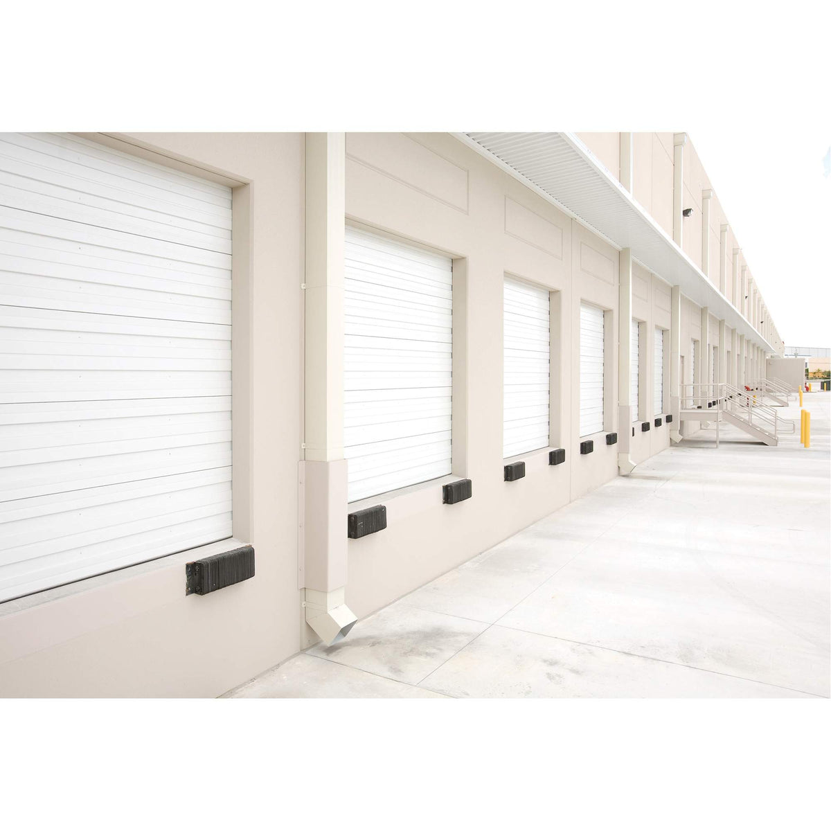 Laminated Dock Bumpers, Vertical, Rubber, 11" W x 4" D x 24" H