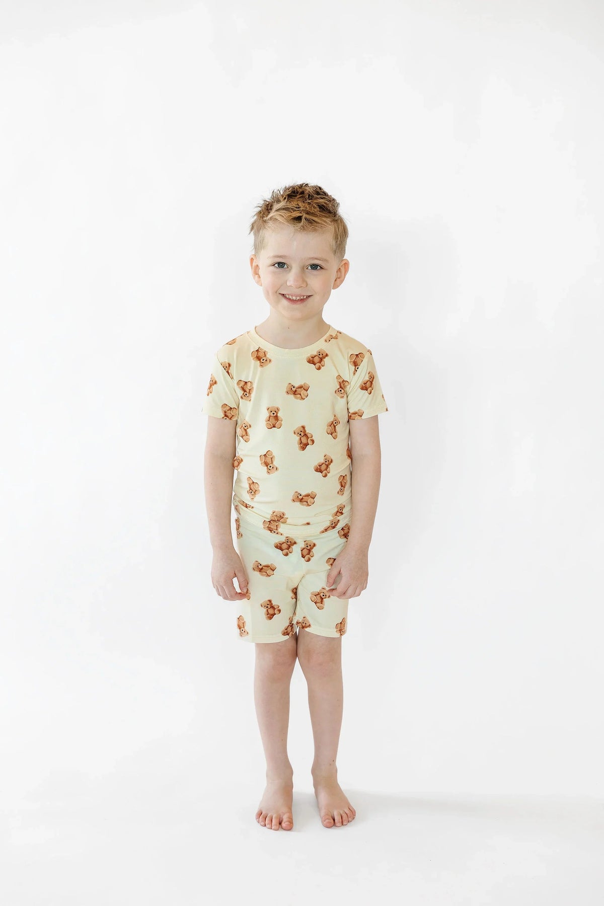 Sunset Snuggles Kids Teddy Bear Long Sleeve Pyjama Top