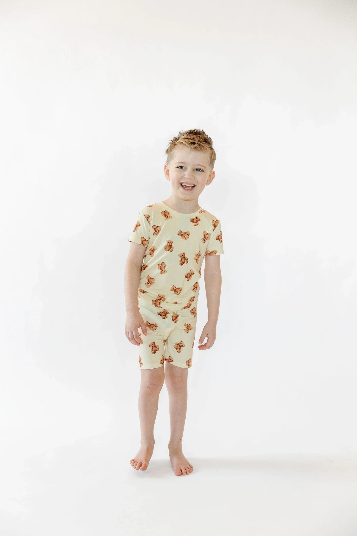 Sunset Snuggles Kids Teddy Bear Long Sleeve Pyjama Top
