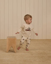 Rylee + Cru Long Sleeve Tee and Pant Set, Trucks