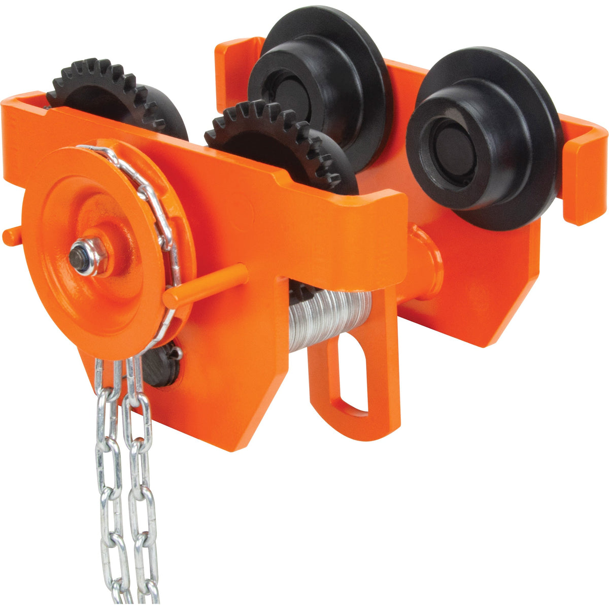 Adjustable Trolley with Safety Plates, 0.5 Ton Capacity
