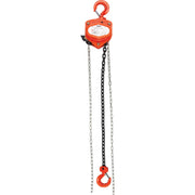 Chain Hoist, 10' Lift, 4000 lbs. (2 tons) Capacity, Alloy Steel Chain