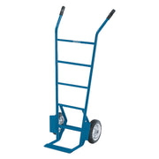 Heavy-Duty Steel Hand Truck, Dual Handle, 52", 1,000 lb
