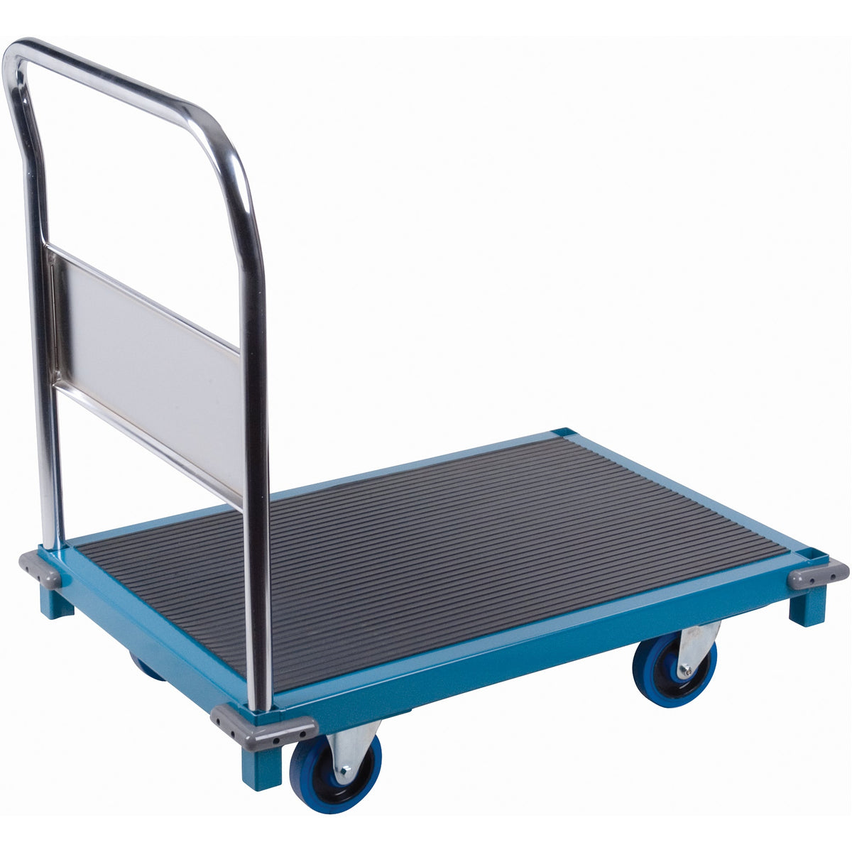 Institutional Platform Truck, 36" x 24", 1,000 lb, Rubber Casters