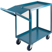 Order Picking Cart, 2 Shelves, 18" x 46" x 36", 1,200 lb