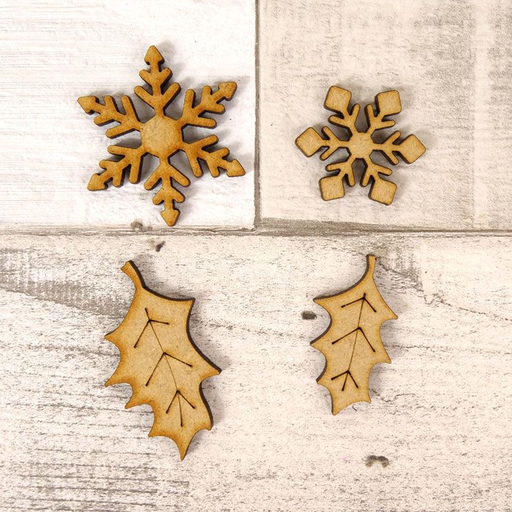 Forever Florals - Deck The Halls MDF Shapes