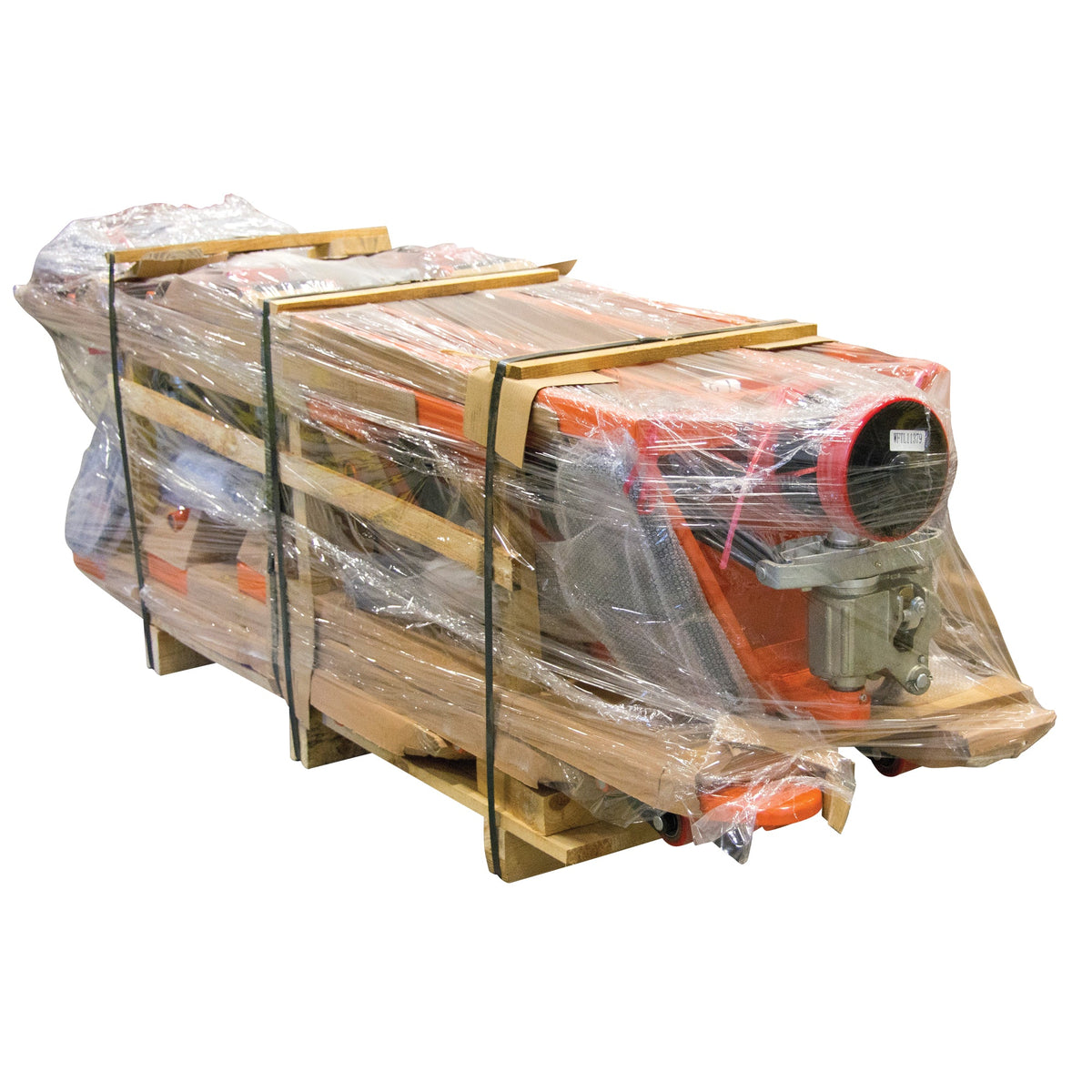 Heavy-Duty Steel Manual Pallet Truck, 42" x 27", 5,500 lb