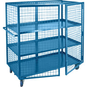 Wire Mesh Truck, 3 Tiers, 75" L x 32" W x 62.5" H, 1200 lbs. Cap.