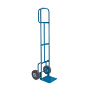 Deluxe Hi-Boy Steel Hand Truck, P-Handle, 72", 700 lb