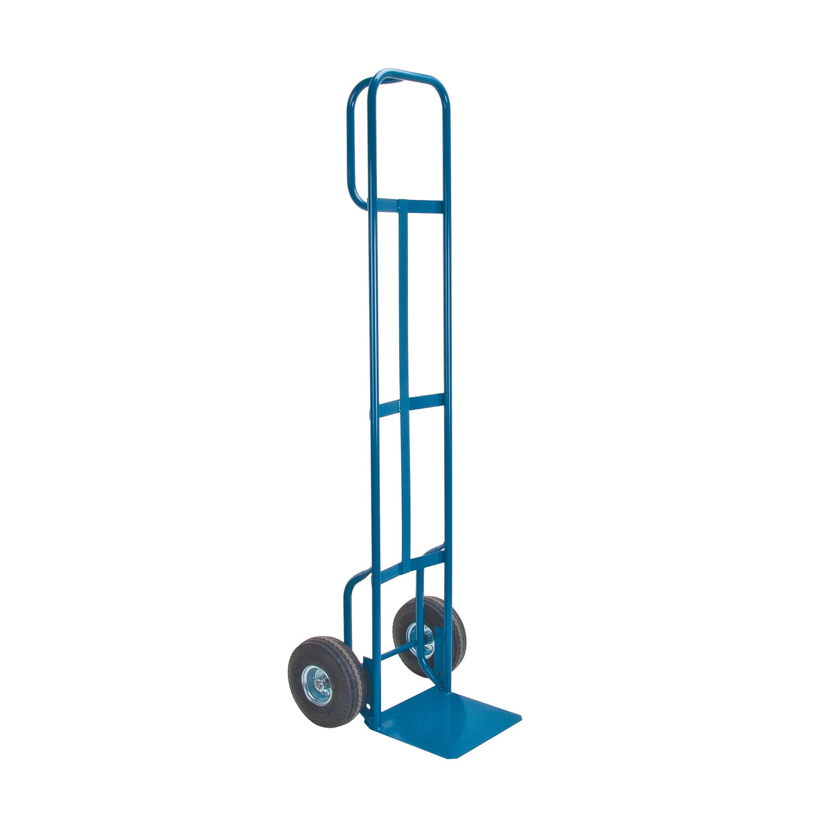 Deluxe Hi-Boy Steel Hand Truck, P-Handle, 72", 700 lb