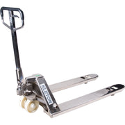 Stainless Steel Manual Pallet Truck, 48" x 27", 5,500 lb