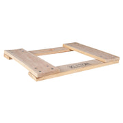 Hardwood Dolly Frame, No Wheels, 18" x 24", 900 lb