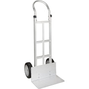Knocked-Down Aluminum Hand Truck, Continuous Handle, 49-5/8", 500 lb
