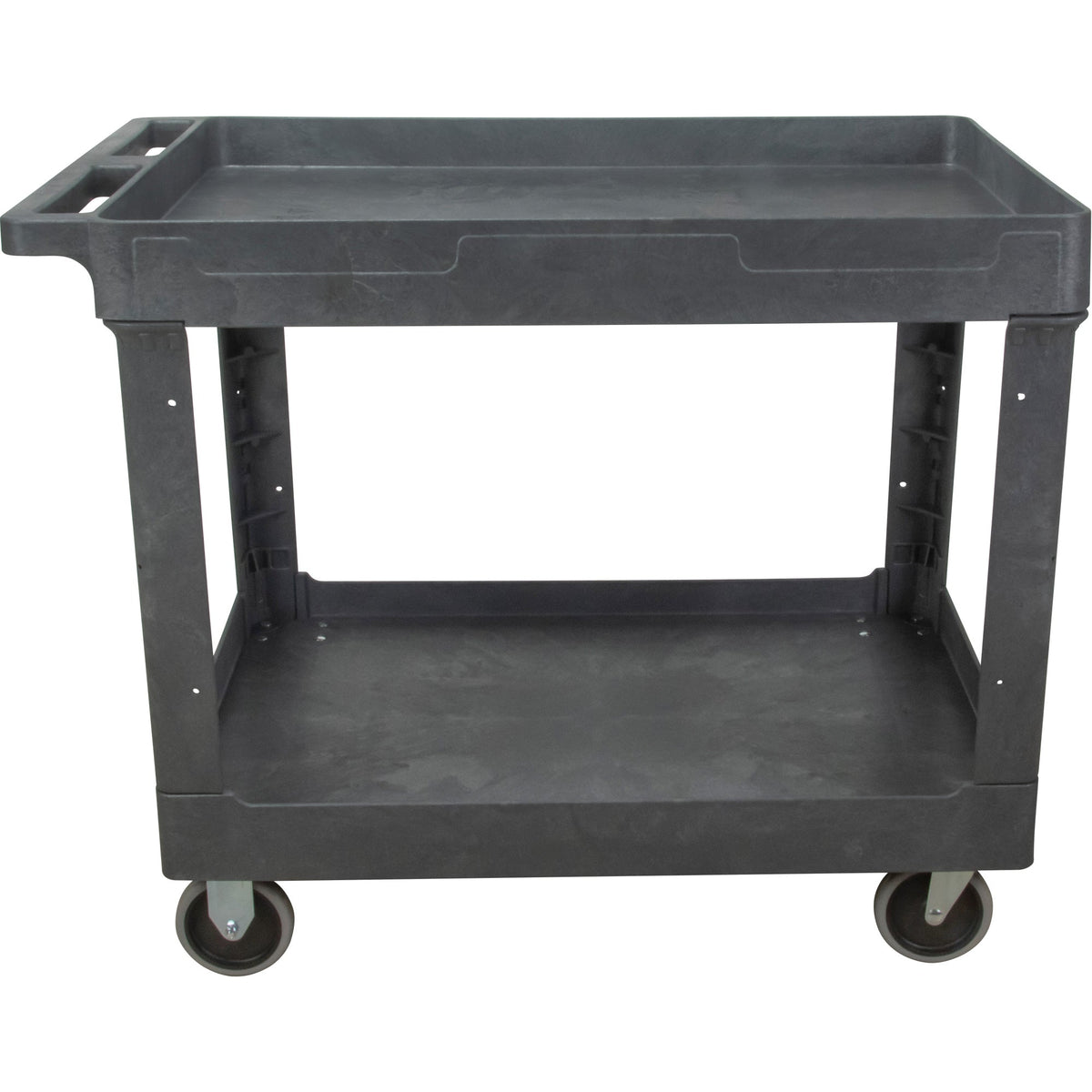 Utility Service Cart, 2 Tiers, 24-5/8" x 32-1/2" x 40", 550 lb
