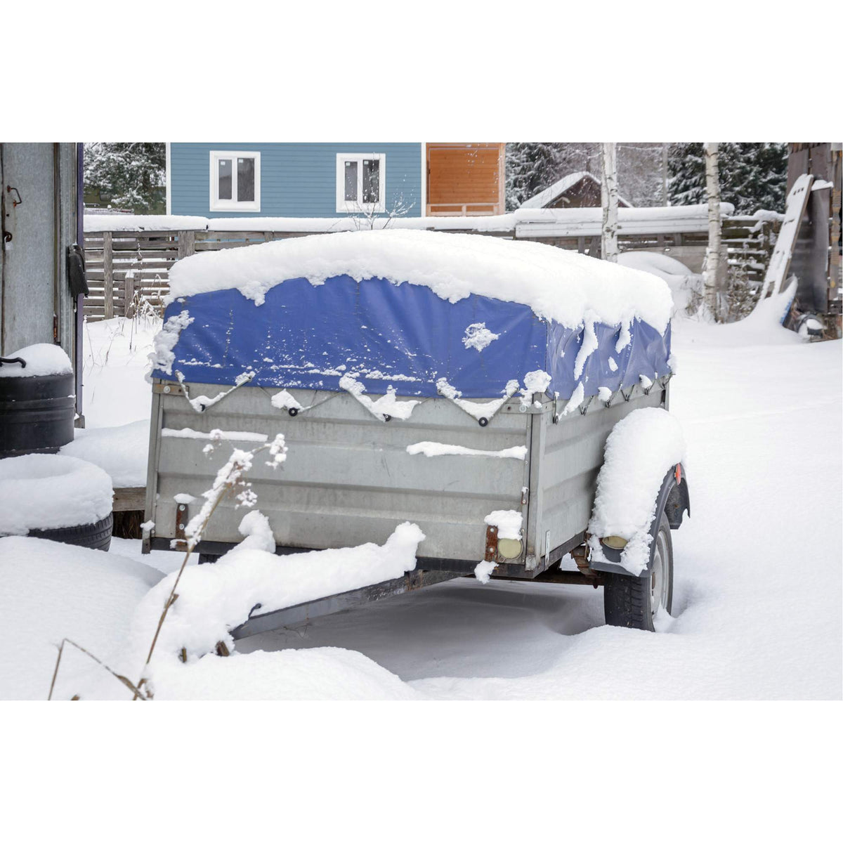 Tarp, Standard Duty, Blue, 16' x 10' x 4 mils