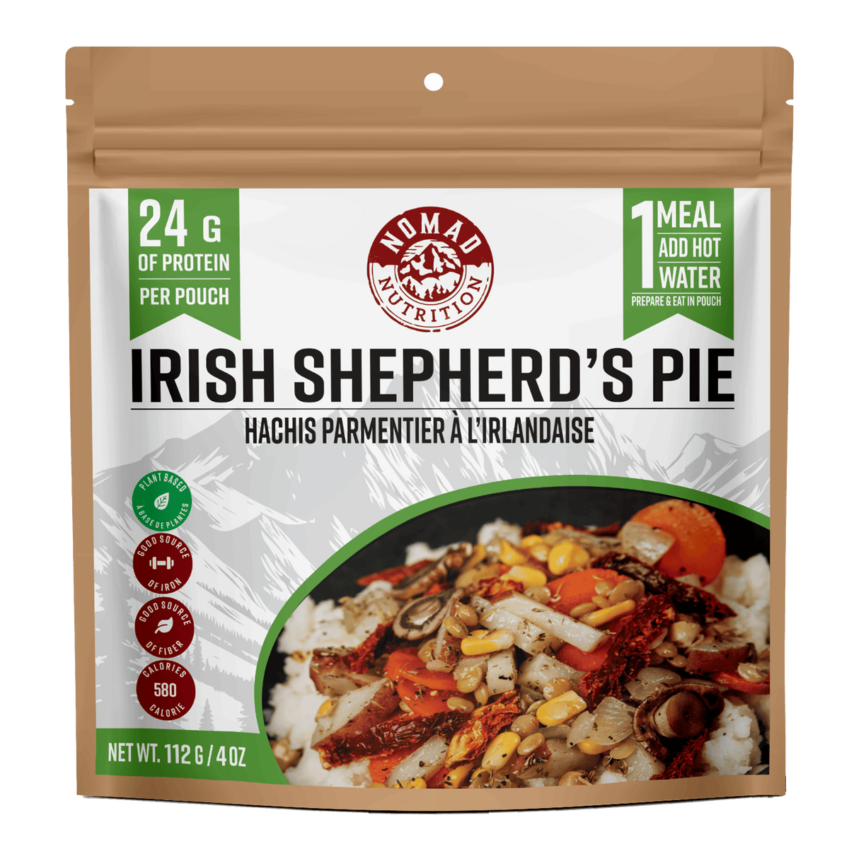 Nomad Nutrition Irish Shepherd's Pie Dehydrated Meal