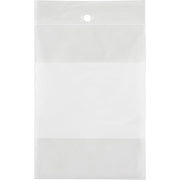 White Block Poly Bags