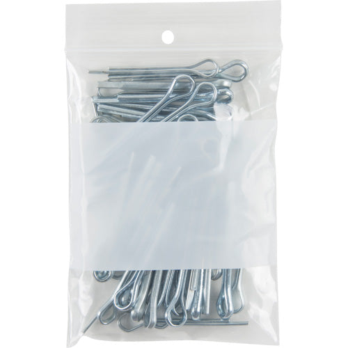 White Block Poly Bags