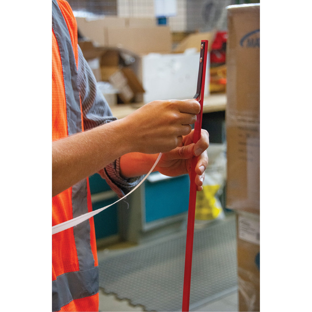 Strapping Pallet Threader Wand