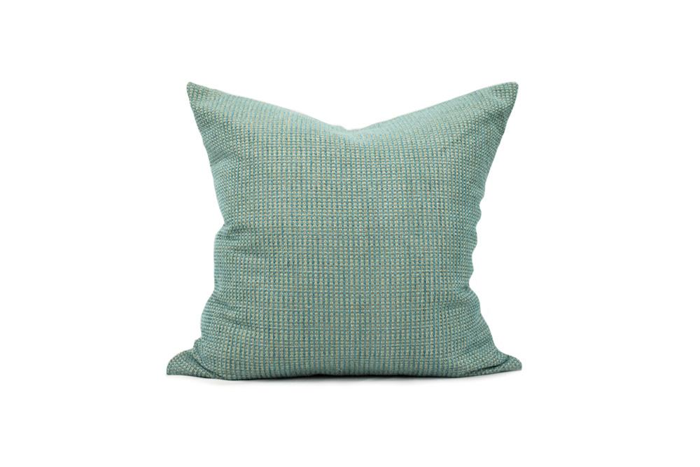 Canadian Down & Feather Turquoise Boucle Cushion Cover