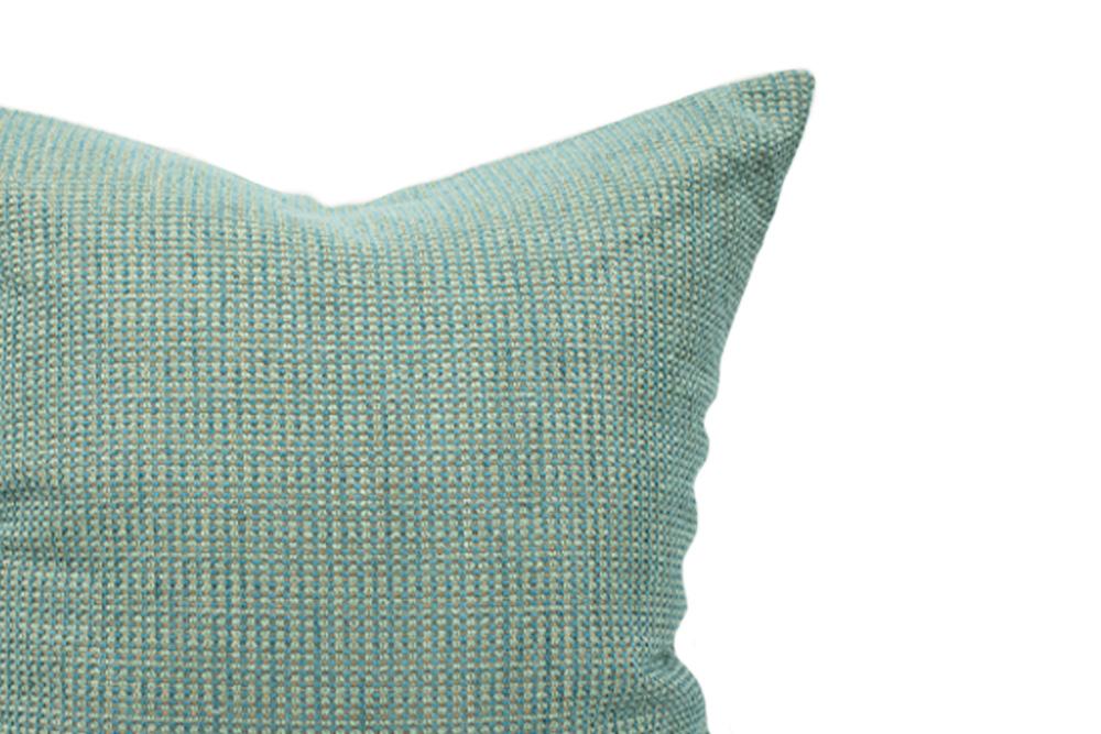 Canadian Down & Feather Turquoise Boucle Cushion Cover