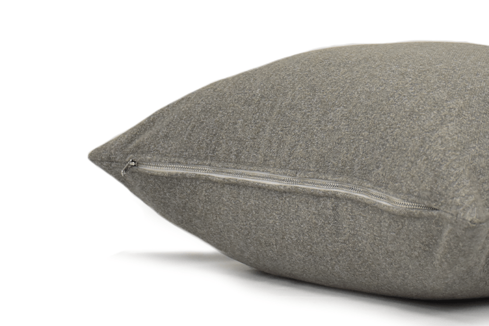 Canadian Down & Feather Graphite Cushion Cover