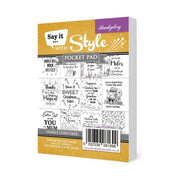 Say It With Style Pocket Pads - Family Christmas