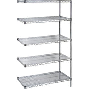 Heavy-Duty Chromate Wire Shelving