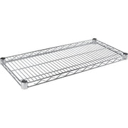 Standard-Duty Chromate Wire Shelf, 36" W x 14" D, 500 lbs. Capacity