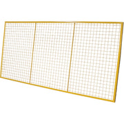 Pallet Back Rack Guards, 108" W x 48" H, 12" Brackets