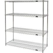 Heavy-Duty Chromate Wire Shelving