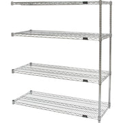 Heavy-Duty Chromate Wire Shelving