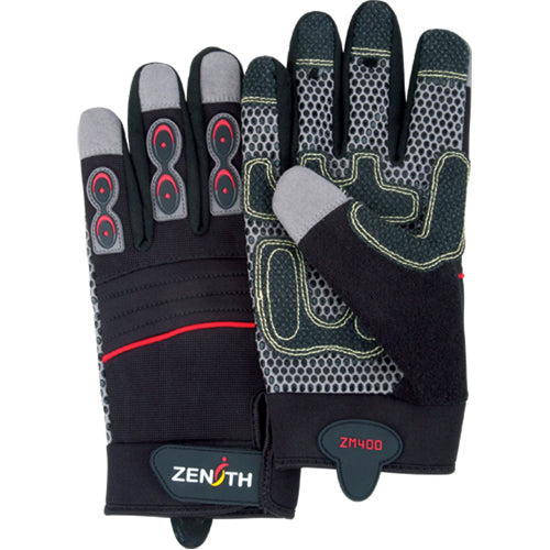 ZM400 Mechanic's Gloves, Synthetic Palm, X-Large