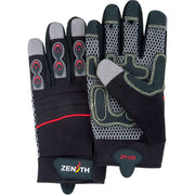 ZM400 Mechanic's Gloves, Synthetic Palm, Medium