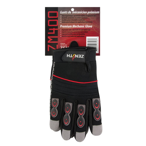 ZM400 Mechanic's Gloves, Synthetic Palm, X-Large