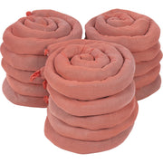 Sorbents Socks, Hazmat, 50 gal. Absorbancy, 3" W x 8' L, Pack of 15