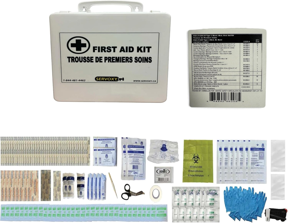 CSA Z1220-24 Type 2 Basic Medium First Aid Kit, 26-50 Workers