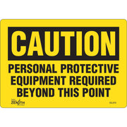 "Personal Protective Equipment Required" Sign