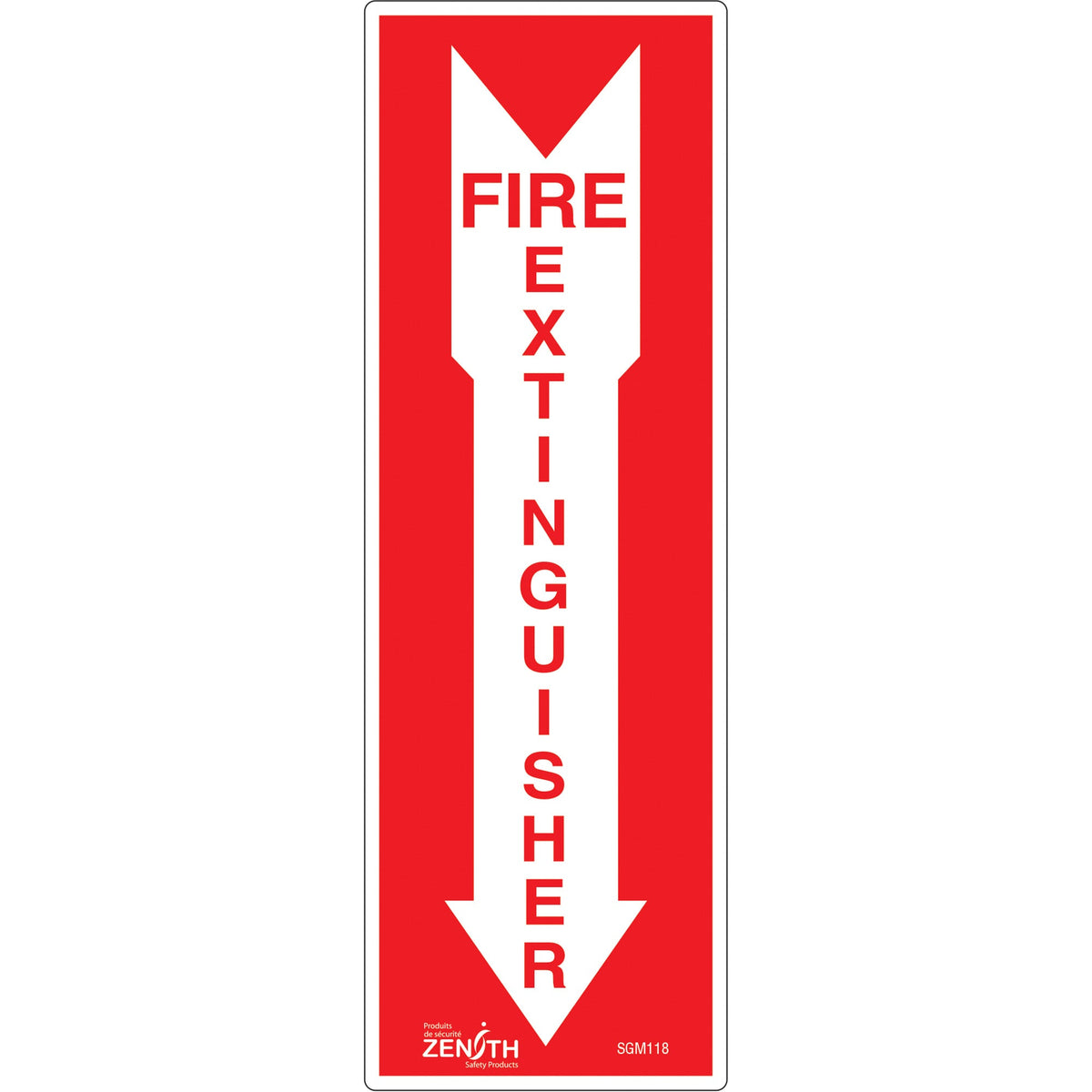 "Fire Extinguisher" Sign