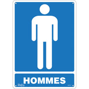 "Hommes" Sign