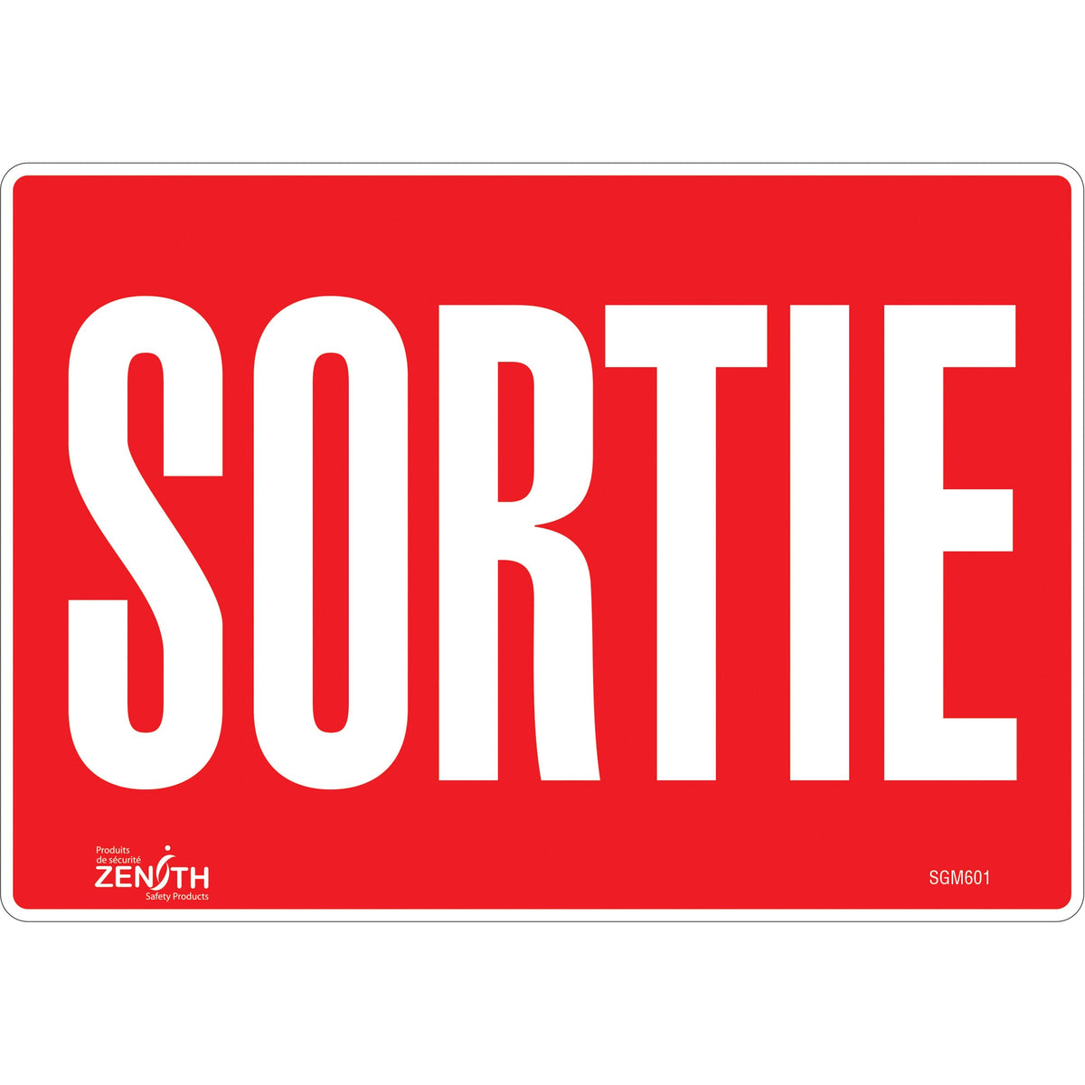 "Sortie" Sign