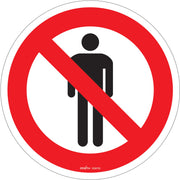 Do Not Enter CSA Standard Safety Sign