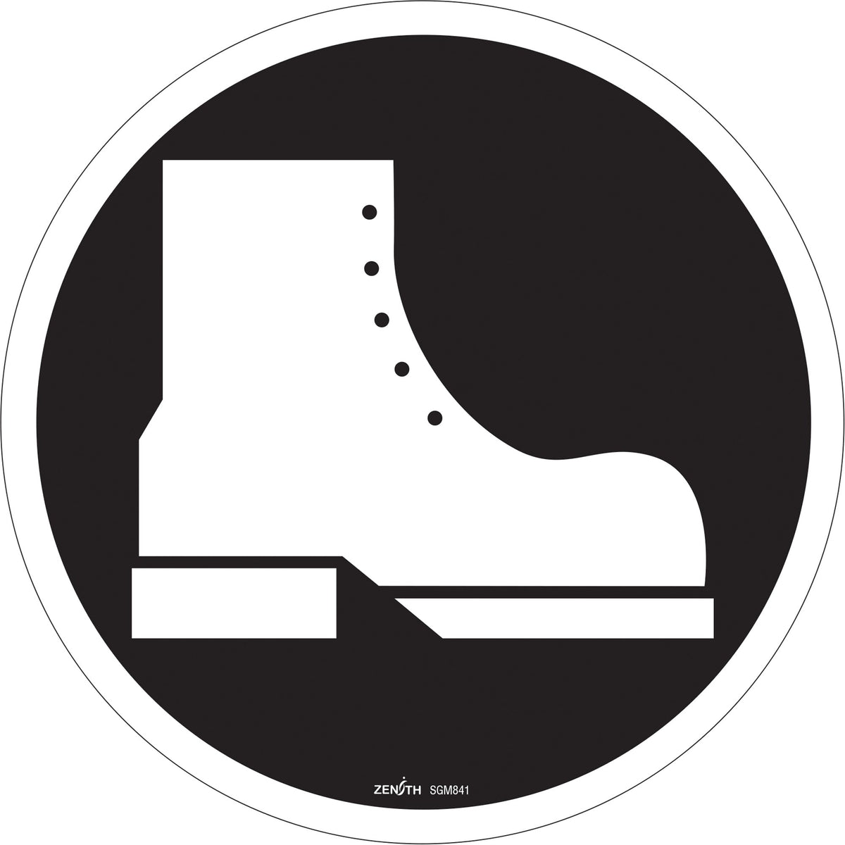 Foot Protection Required CSA Standard Safety Sign