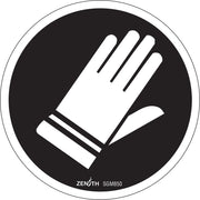 Hand Protection Required CSA Safety Sign, 6" x 6", Vinyl