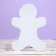 Luxury Shaped Card Blanks & Envelopes - Gingerbread Man