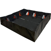 IBX Wall Pop-Up Spill Berm, 12' x 12' x 12", 1,077 US Gal