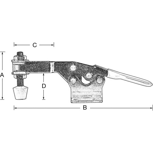 Horizontal Hold-Down Clamps